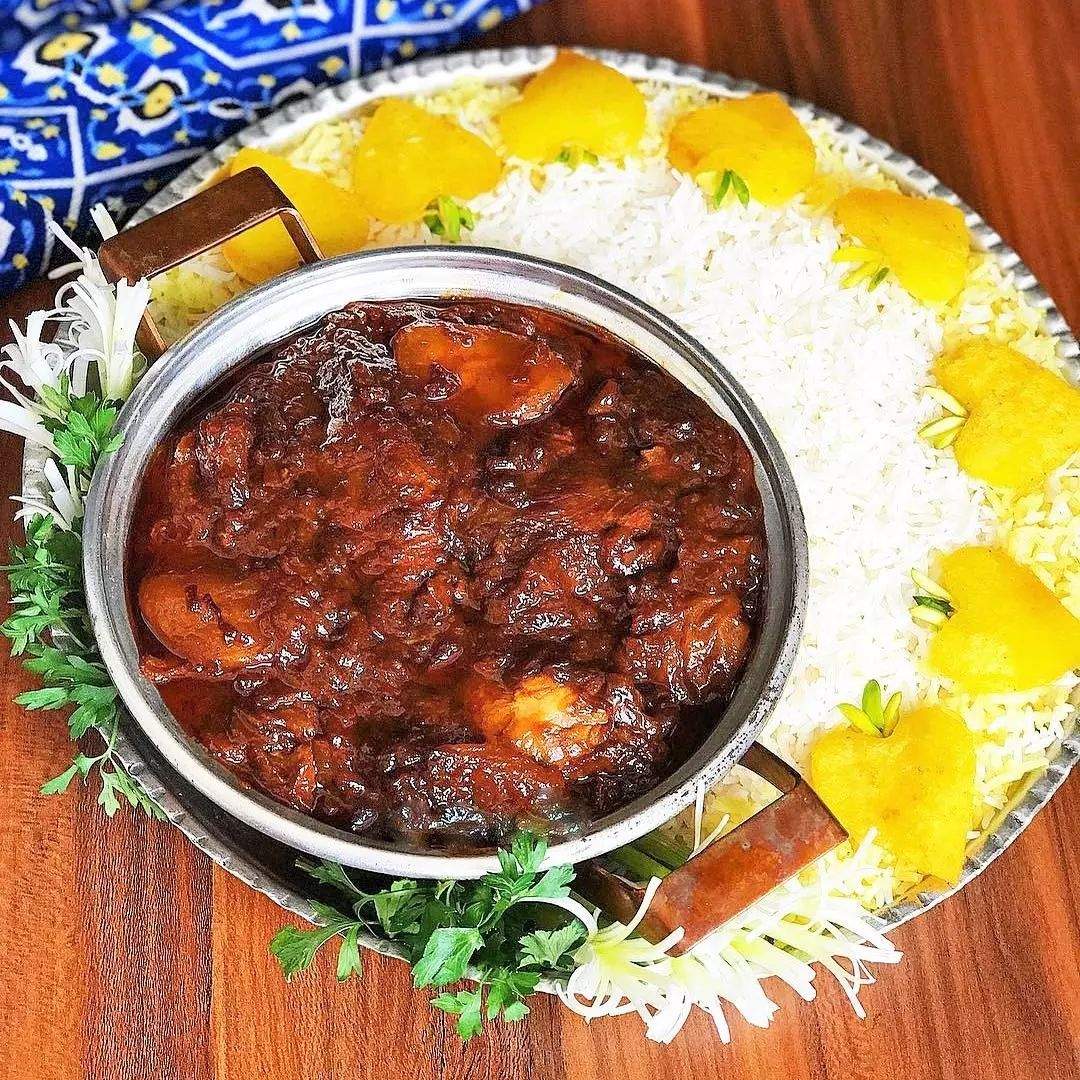 طرز تهیه خورشت آلو مسما خانگی خوشمزه و ساده (مرحله به مرحله)