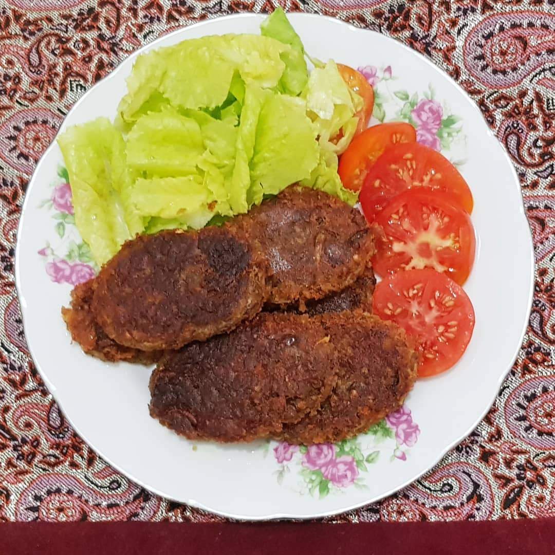طرز تهیه کتلت قارچ
