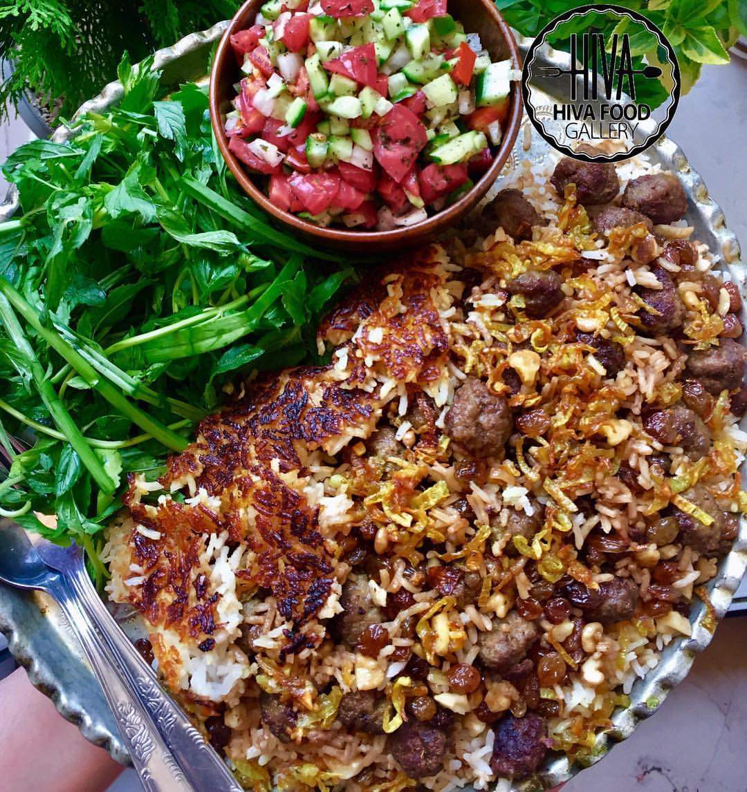 طرز تهیه قنبر پلو شيرازی خانگی (بسیار خوشمزه و ساده)