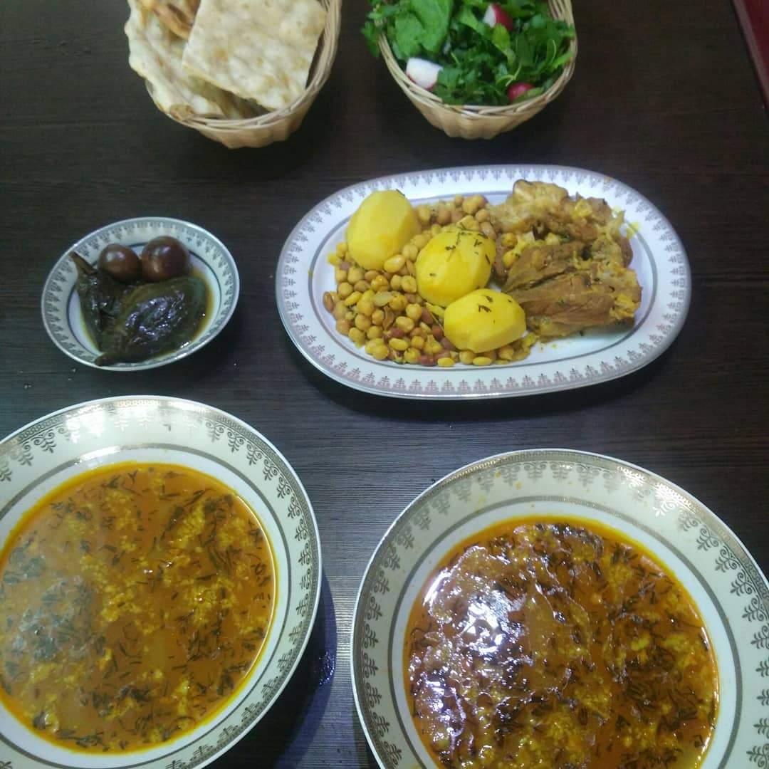 طرز تهیه آبگوشت سنتی تهرونی خانگی خوشمزه و ساده (مرحله به مرحله)