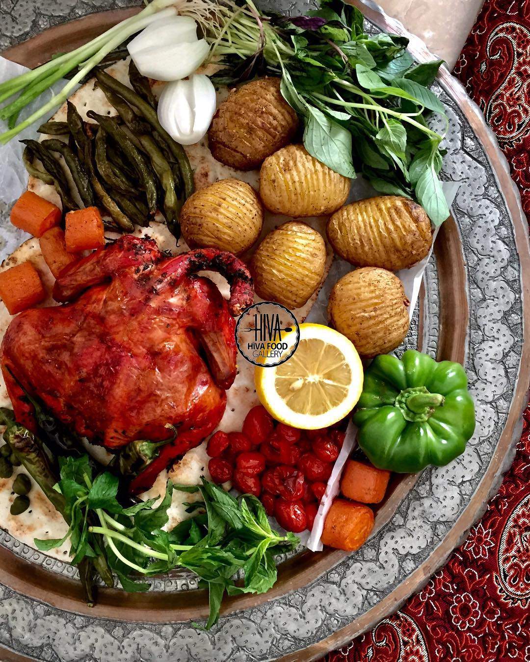 طرز تهیه جوجه تندوری خانگی خوشمزه و ساده (مرحله به مرحله)