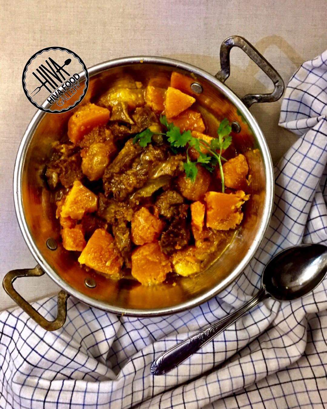 طرز تهیه خوراک كدو حلوايی خانگی خوشمزه و ساده (مرحله به مرحله)
