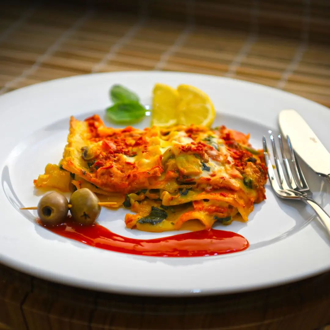 طرز تهیه لازانیا سبزیجات خوشمزه و ساده به سبک رستورانی