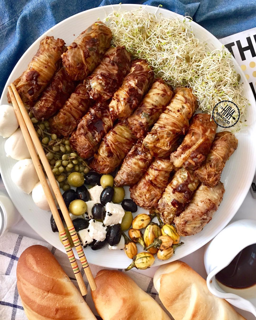 طرز تهیه دلمه كاهو چينی خوشمزه و مجلسی به سبک رستورانی