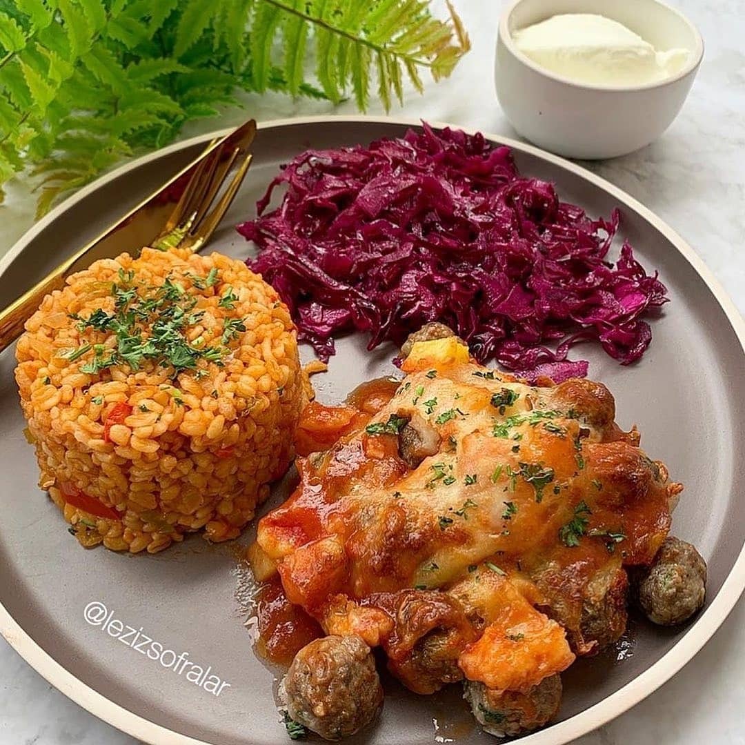 طرز تهیه بلغور پلویی سبزیجات ترکیه ای خوشمزه و ساده (مرحله به مرحله)