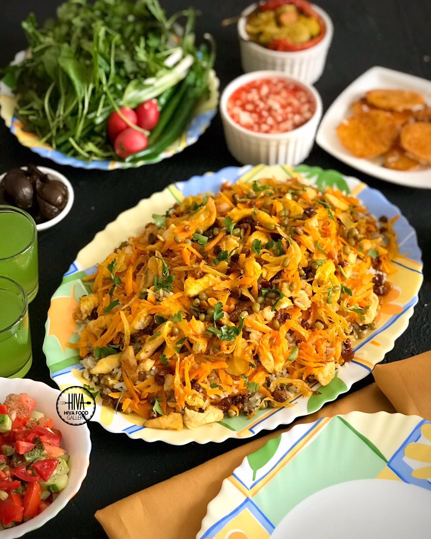 طرز تهیه قاطی پلو ماش با مرغ خانگی (بسیار خوشمزه و ساده)