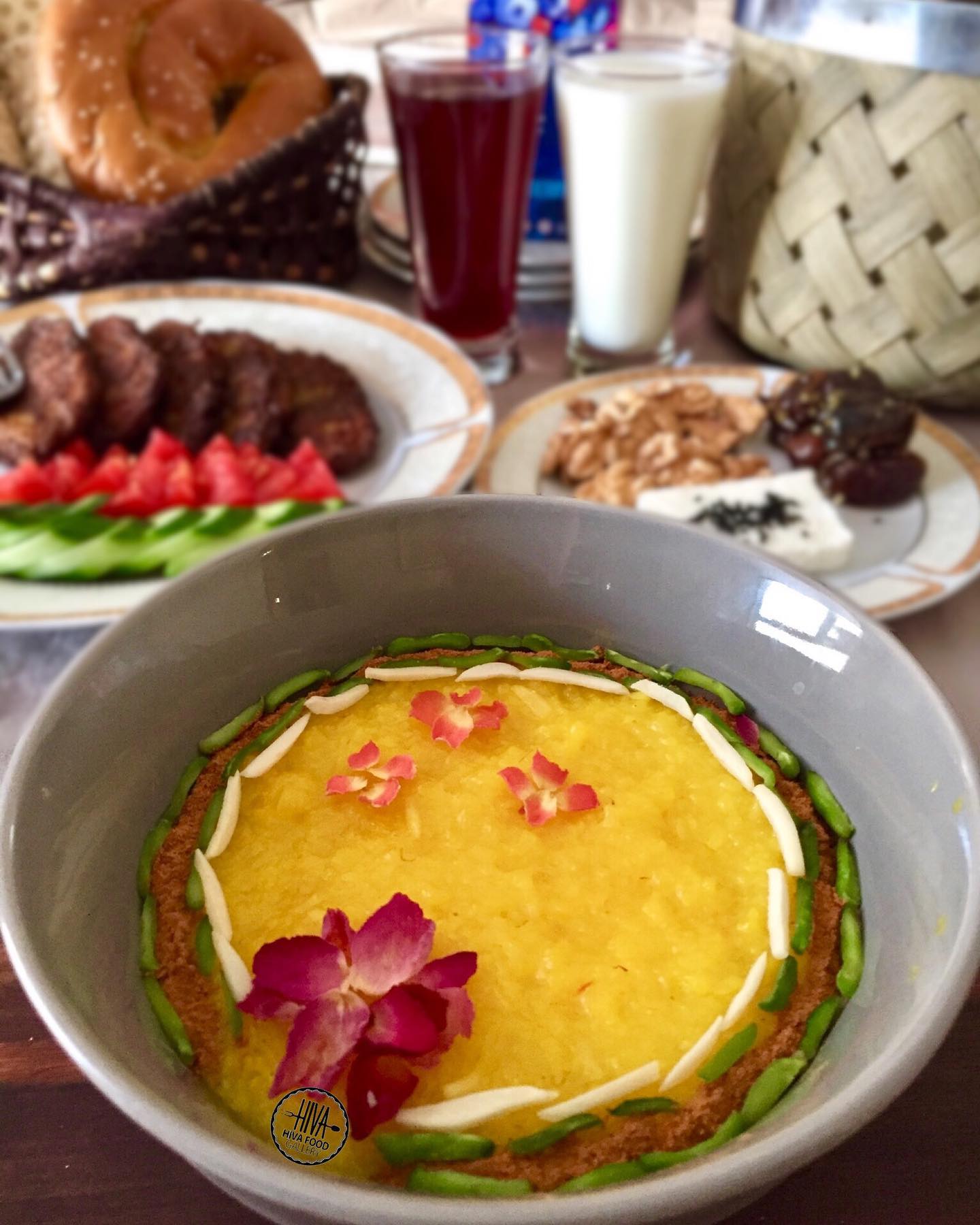 طرز تهیه شله زرد خانگی خوشمزه و ساده (مجلسی به سبک نذری)