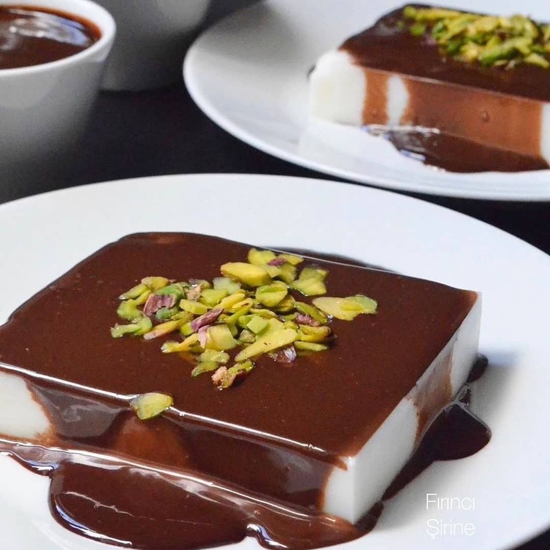 طرز تهیه محلبی شکلاتی ترکیه ای خوشمزه و ساده (مرحله به مرحله)