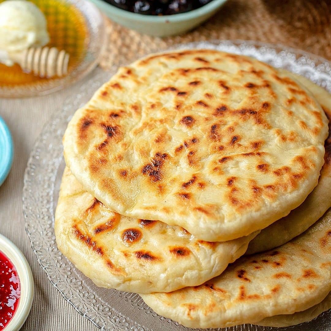 طرز تهیه نان بازلاما ترکیه ای خوشمزه و ساده (مرحله به مرحله)