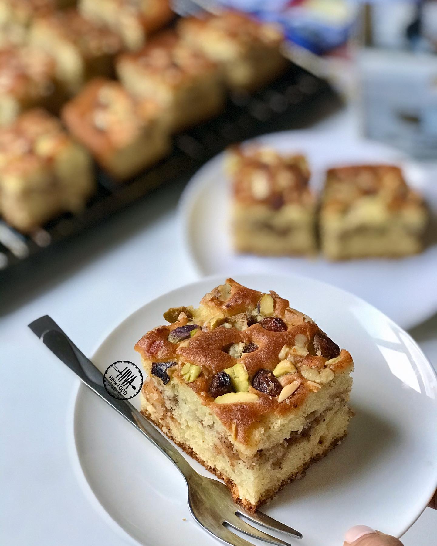 طرز تهیه کیک سیب و دارچین اسلایسی خوشمزه و مجلسی (مرحله به مرحله)
