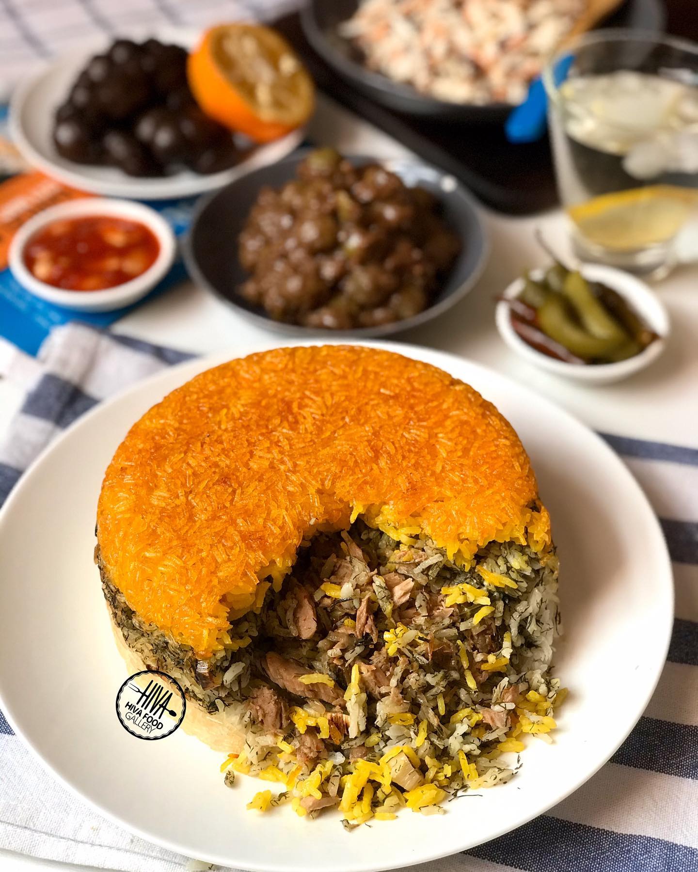 طرز تهیه پلوی سه رنگ با تن ماهی (بسیار خوشمزه و ساده)