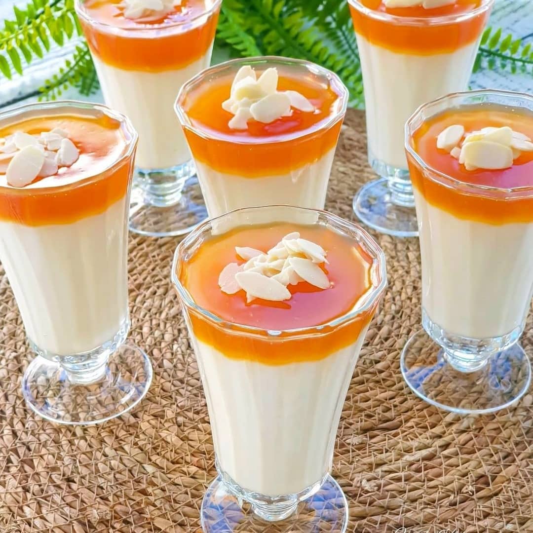 طرز تهیه دسر محلبی کاراملی خوشمزه و ساده (مرحله به مرحله)