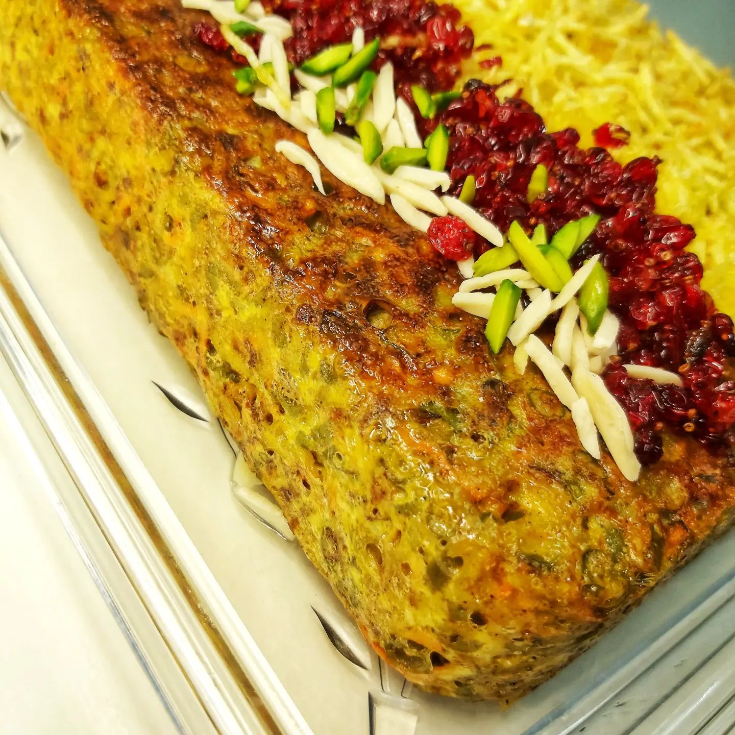 طرز تهیه کوکو لوبیا سبز با گوشت چرخ کرده خانگی (خوشمزه و ساده)