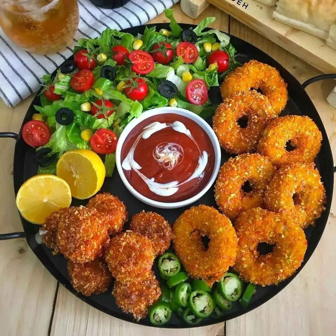 طرز تهیه دونات مرغ خوشمزه و مجلسی (پیش غذای مجالس)