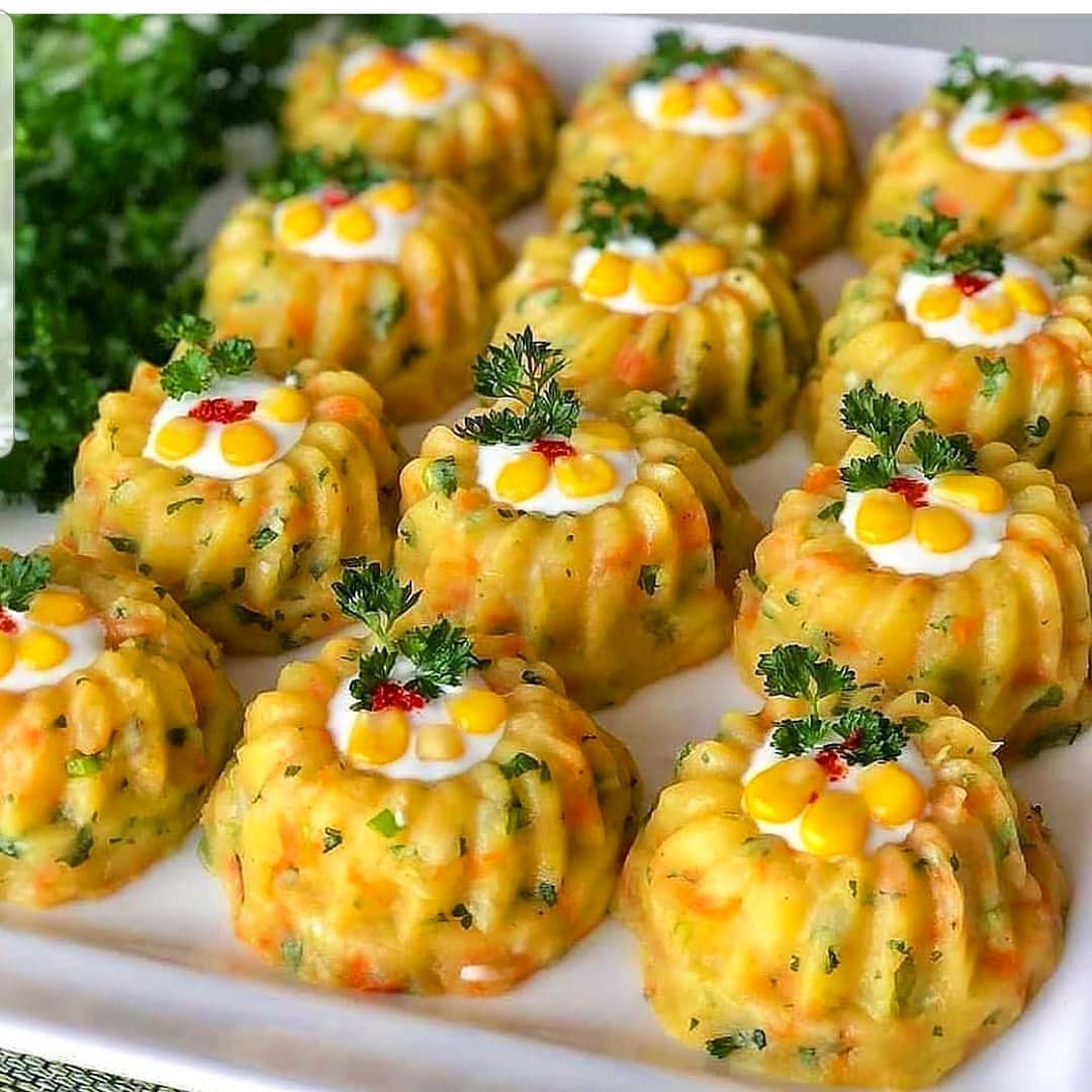 طرز تهیه سالاد سیب زمینی قالبی خوشمزه و مجلسی به سبک رستورانی