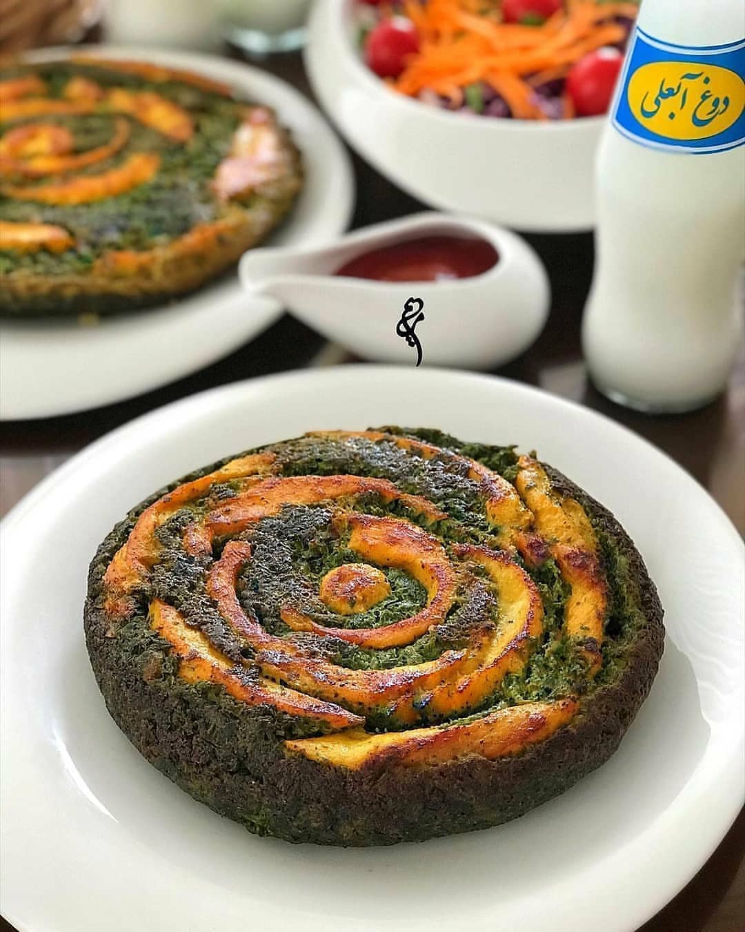 طرز تهیه کوکوسبزی با مرغ خوشمزه و مجلسی به سبک رستورانی