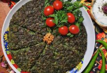 چه کنیم کوکو سبزی به ماهیتابه نچسبد ( 2 نکته ساده)