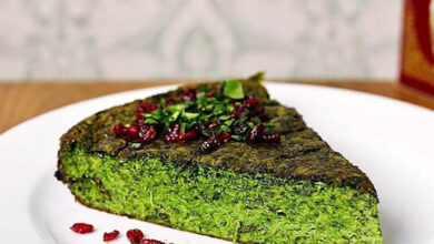 چگونه تلخی کوکو سبزی را بگیریم ( 2 نکته ساده)