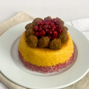 آموزش آلبالو پلو مجلسی