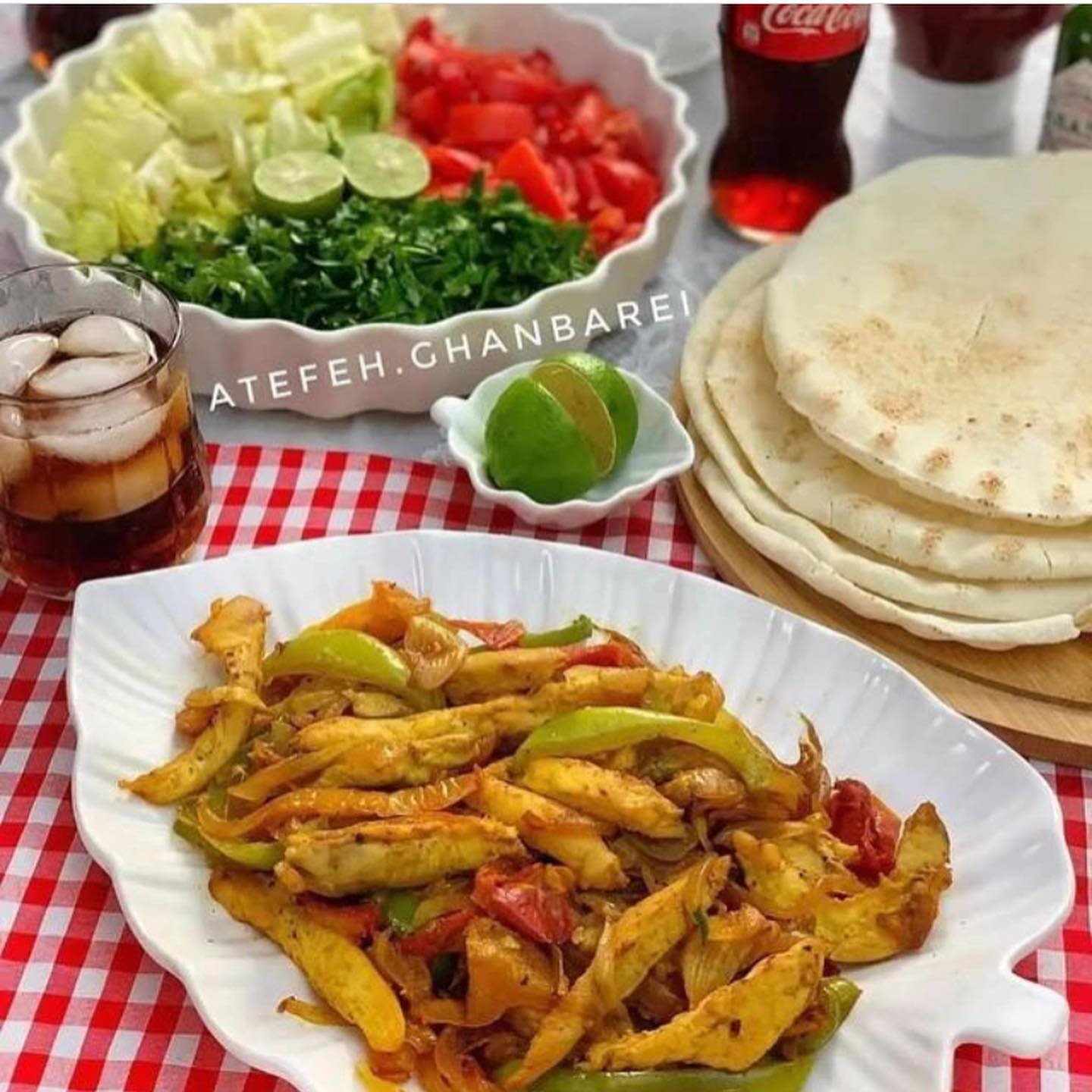 طرز تهیه فاهیتا مرغ مکزیکی (خوشمزه و رستورانی)