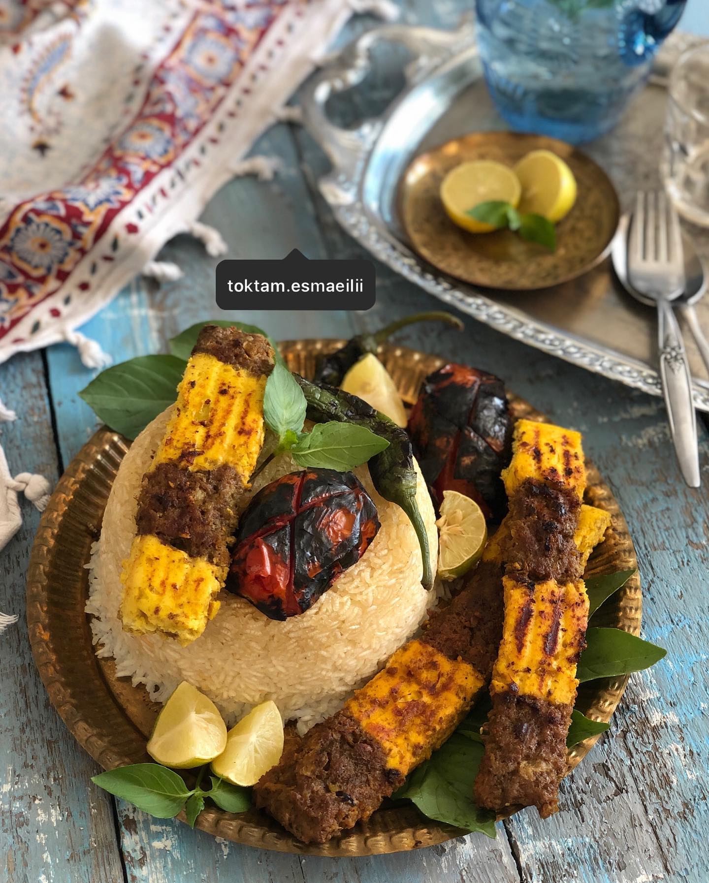 طرز تهیه کباب بختیاری تابه ای خانگی (خوشمزه و ساده)
