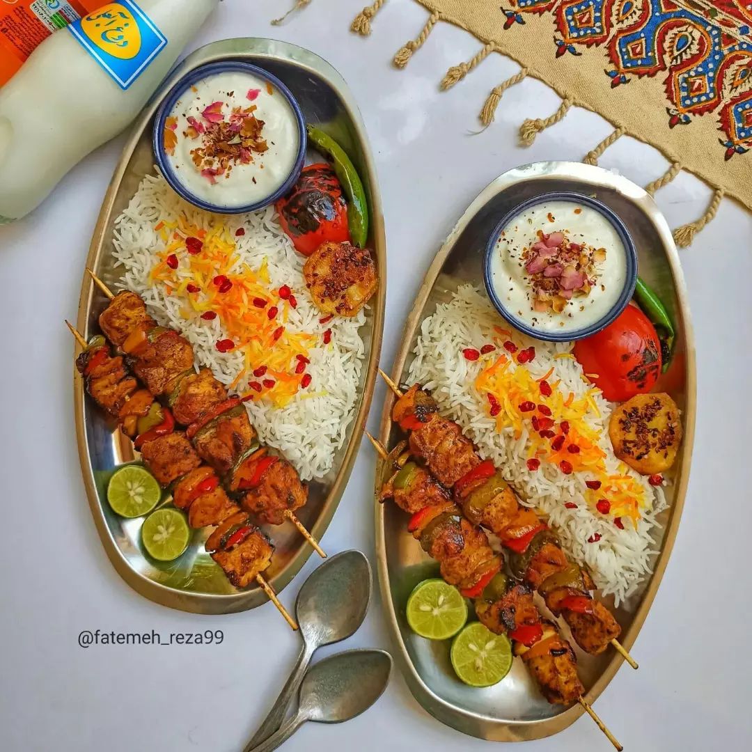 طرز تهیه جوجه کباب هاوایی خوشمزه و مجلسی (طعم جدید)