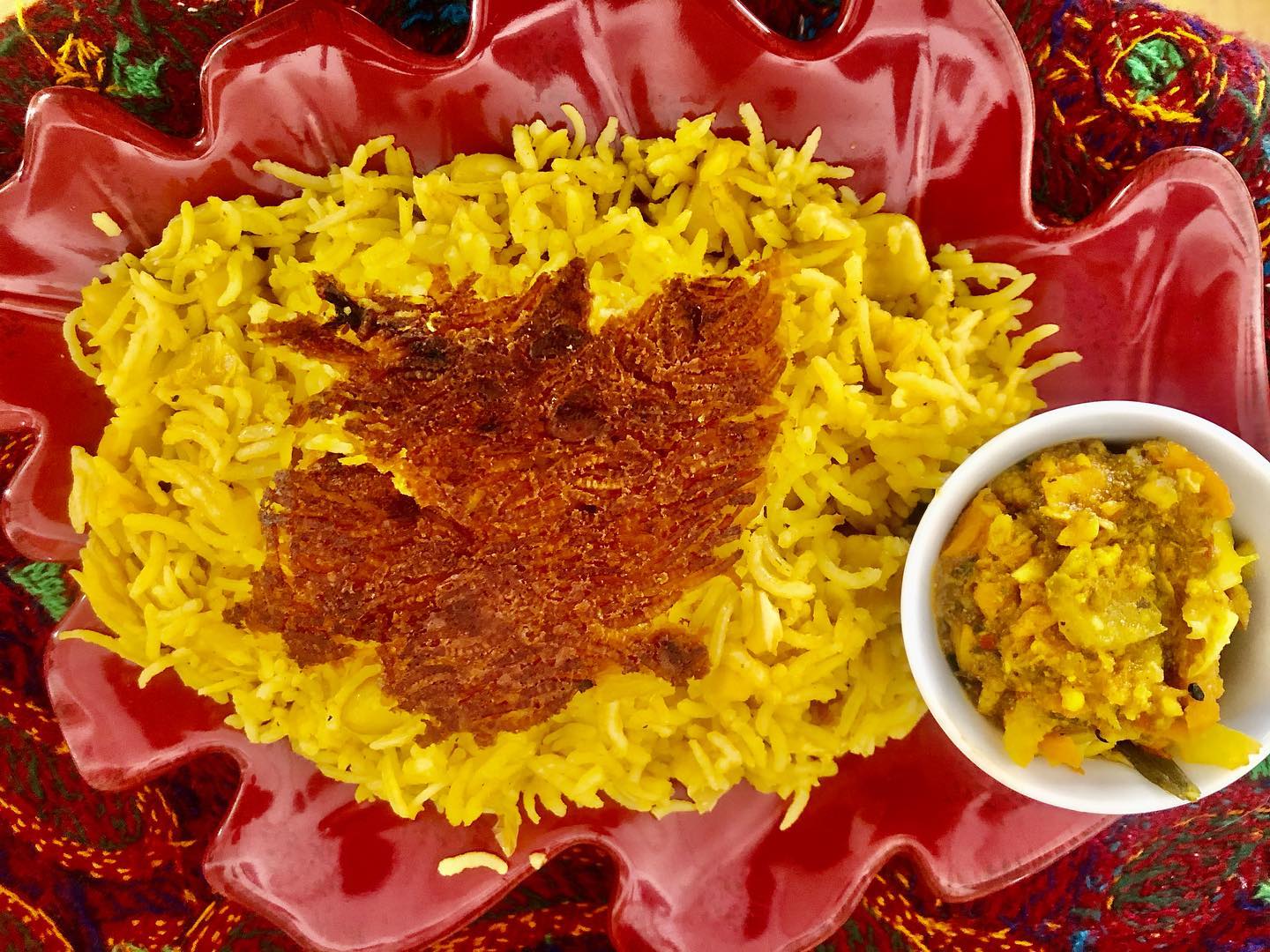 طرز تهیه پلو زردچوبه خوشمزه و ساده به روش ترکیه ای