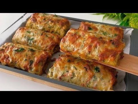 رول مرغ و سیب زمینی