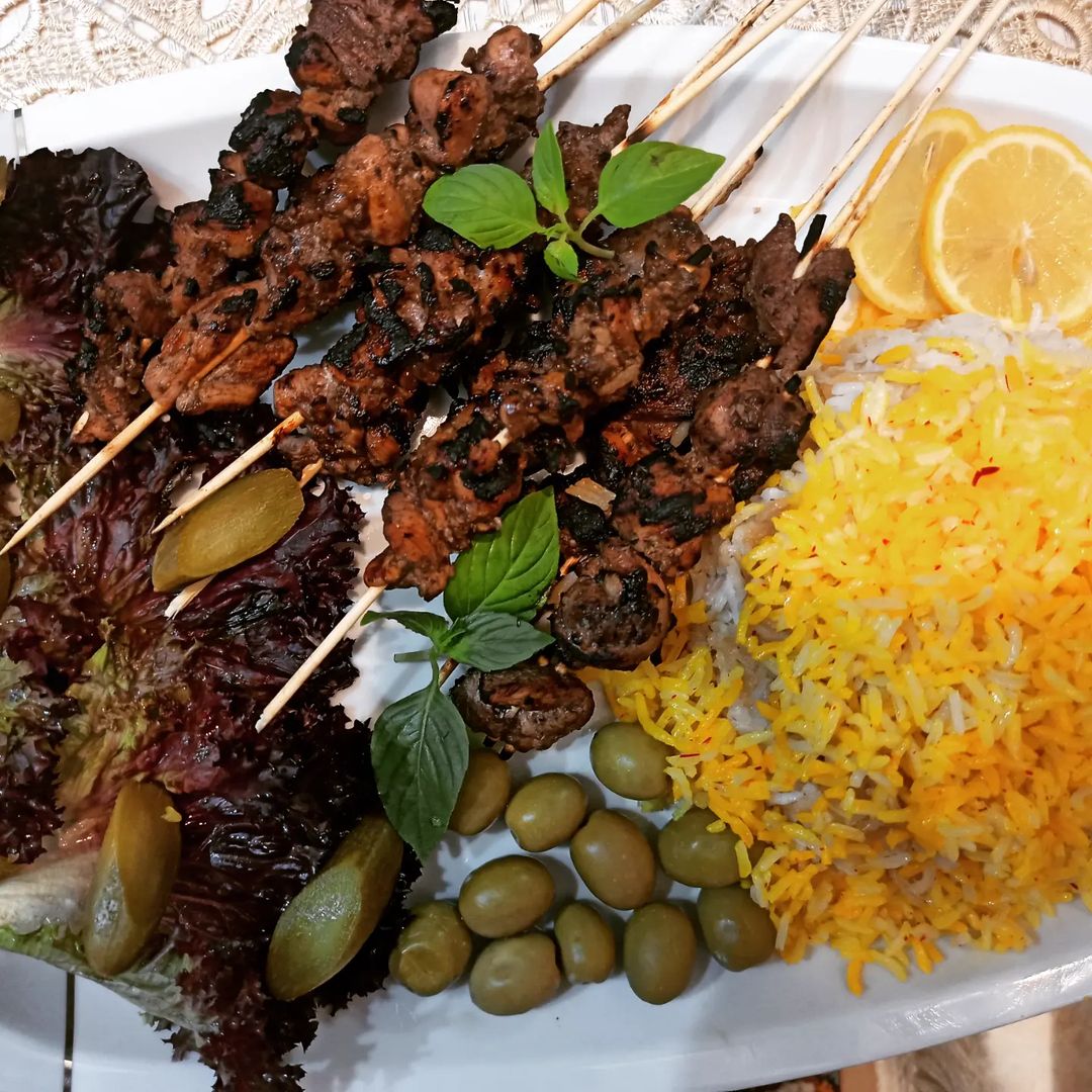 طرز تهیه جوجه کباب فسنجونی