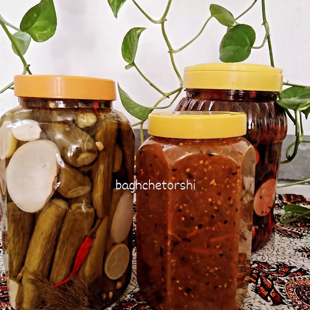 طرز تهیه ترشی بندری خانگی خوشمزه و ساده (مرحله به مرحله) طرز تهیه ترشی بندری خانگی خوشمزه و ساده (مرحله به مرحله)