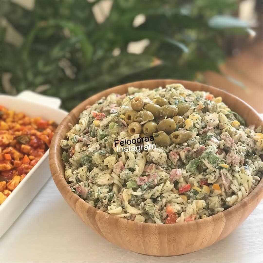 طرز تهیه سالاد پاستا خوشمزه و ساده (مرحله به مرحله) طرز تهیه سالاد پاستا خوشمزه و ساده (مرحله به مرحله)