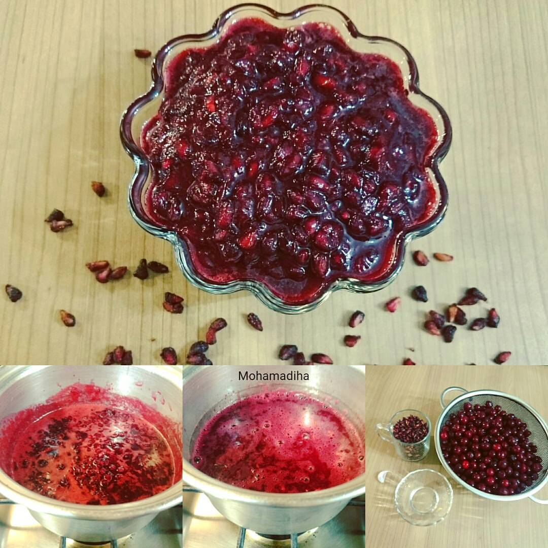 طرز تهیه ترشی آلبالو انار خانگی خوشمزه و ساده (مرحله به مرحله)