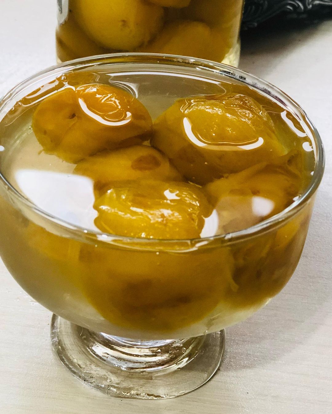 طرز تهیه کمپوت آلو زرد خانگی خوشمزه و ساده (مرحله به مرحله)