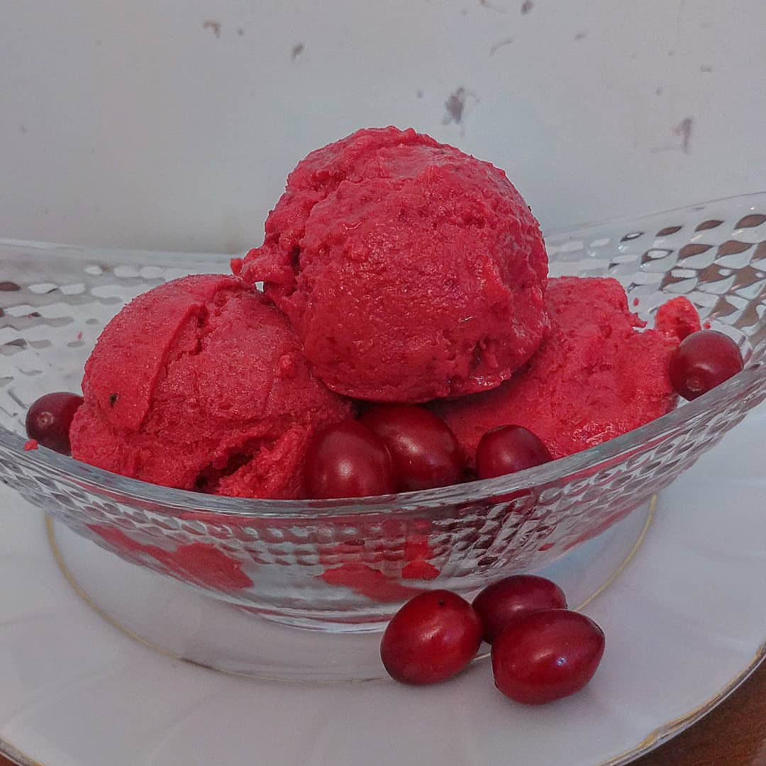 طرز تهیه بستنی زغال اخته خانگی خوشمزه و ساده (مرحله به مرحله)