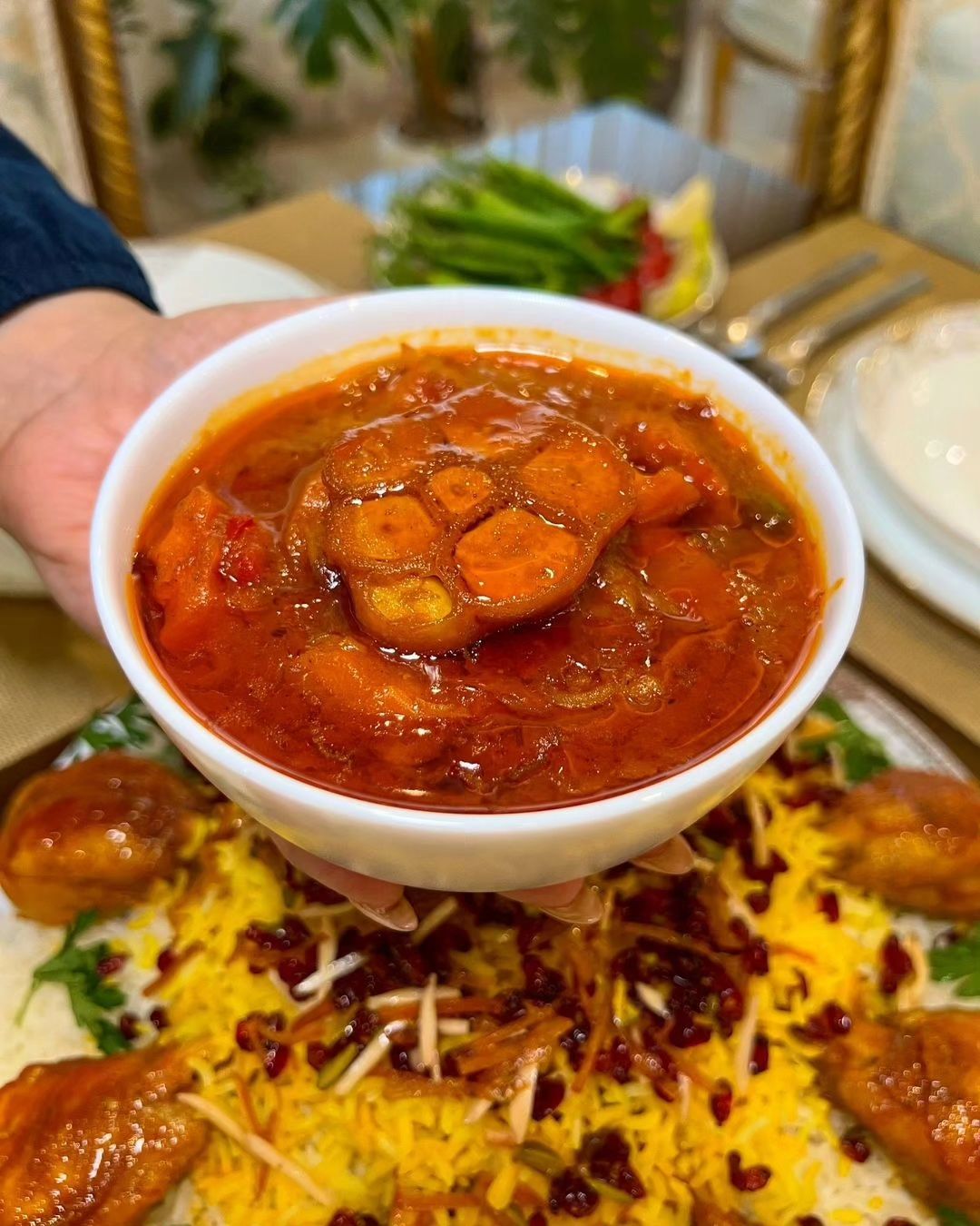 طرز تهیه زرشک پلو با مرغ آبدار
