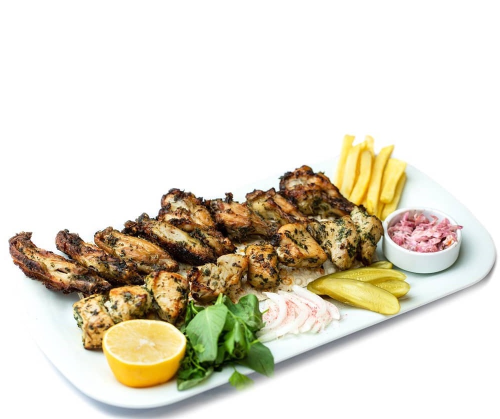 طرز تهیه جوجه کباب پیاز جعفری