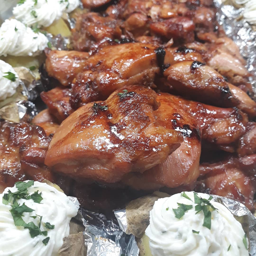 طرز تهیه جوجه کباب با عسل