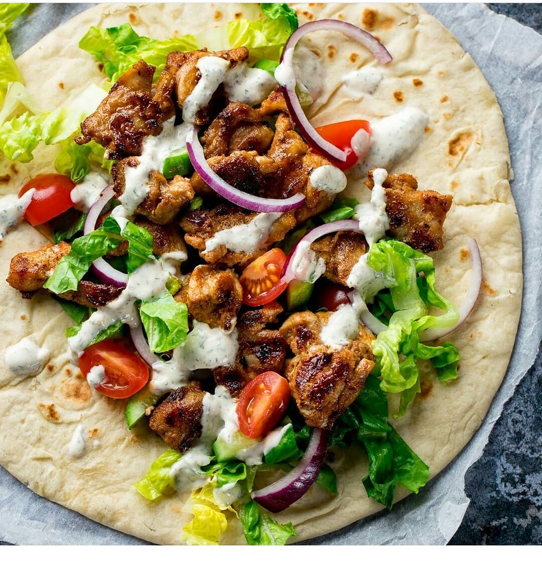 طرز تهیه جوجه کباب شاورما