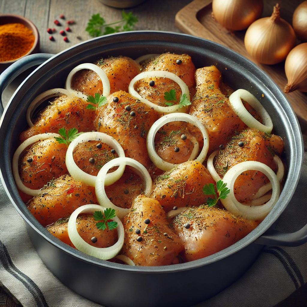 طرز تهیه جوجه کباب قابلمه‌ای