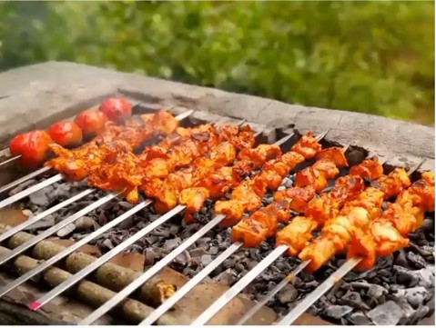 طرز تهیه جوجه کباب قرمز رنگ خوشمزه و ساده (مرحله به مرحله)