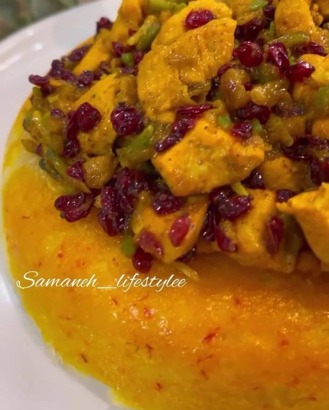 طرز تهیه زرشک پلو با مرغ تکه‌ای