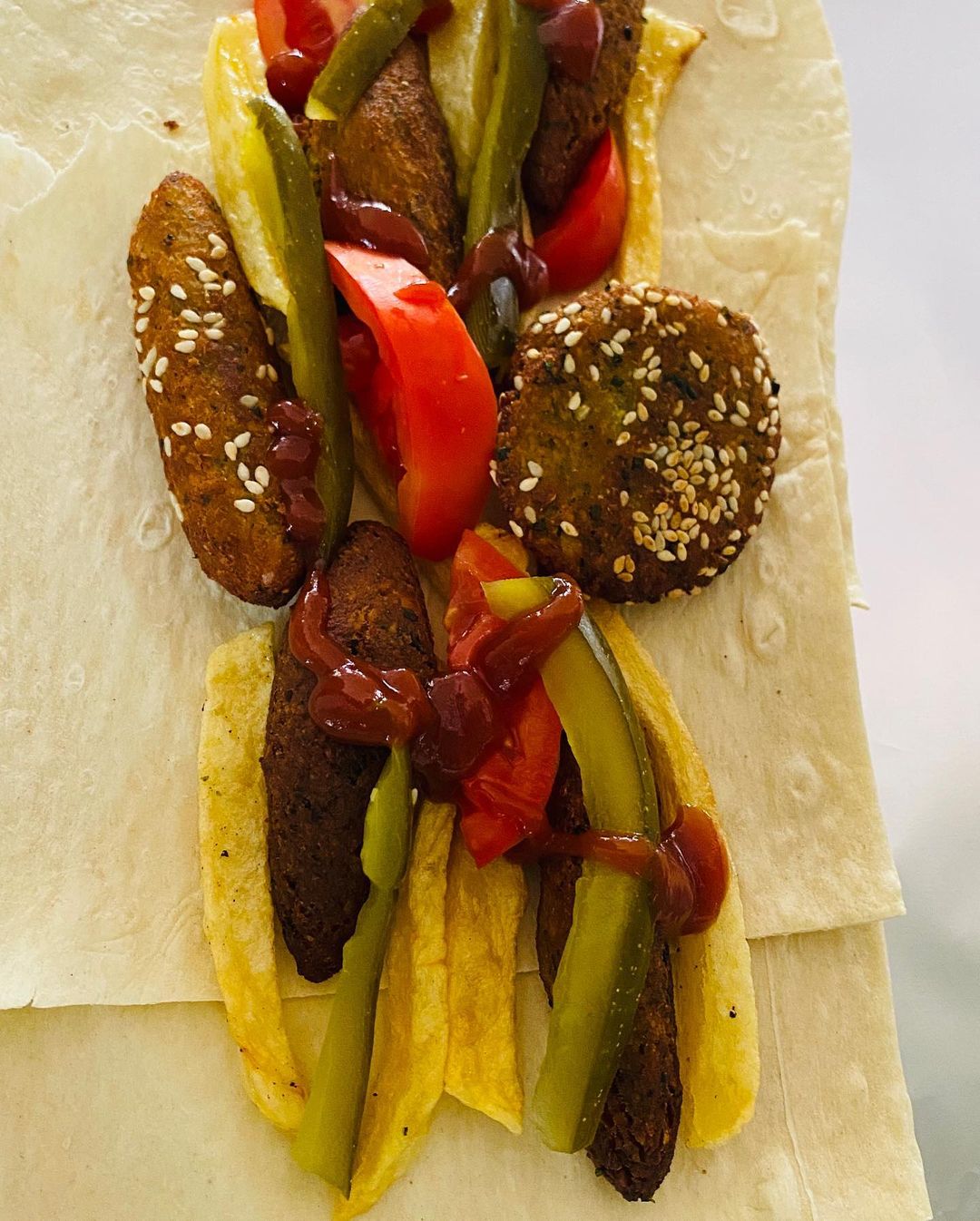 طرز تهیه فلافل افغانی