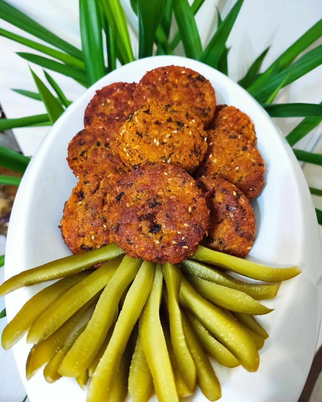 طرز تهیه فلافل عدس قرمز