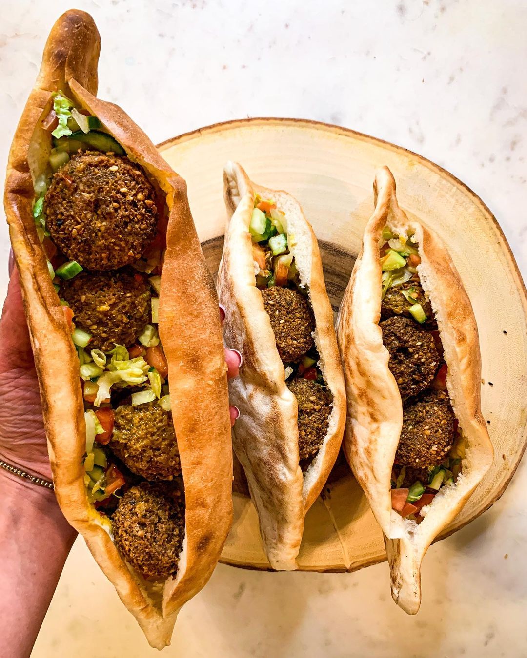 طرز تهیه فلافل گردویی
