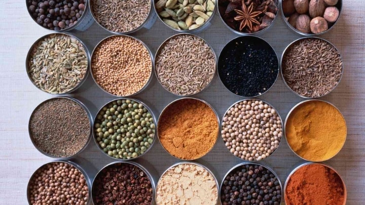 اسم غذا را ببینید، ادویه آن را یاد بگیرید