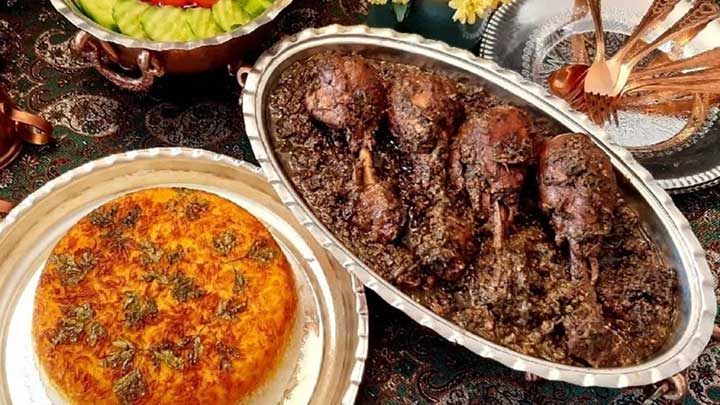 خورشت ترش سماق مازندرانی