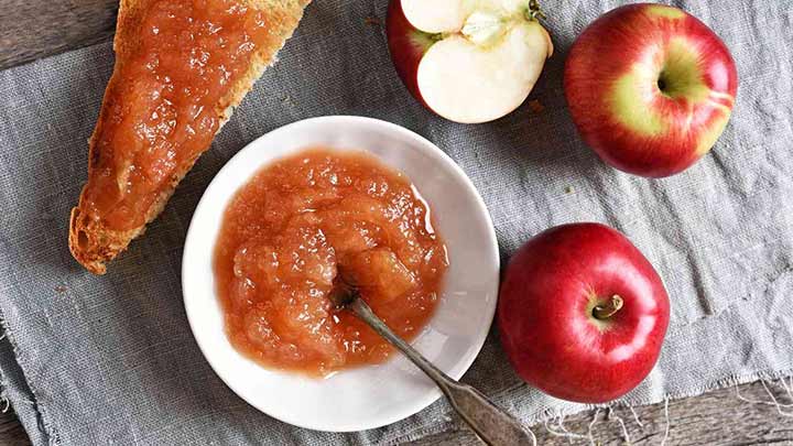 رسپی مربای سیب خانگی؛ خوشمزه و شیشه‌ای