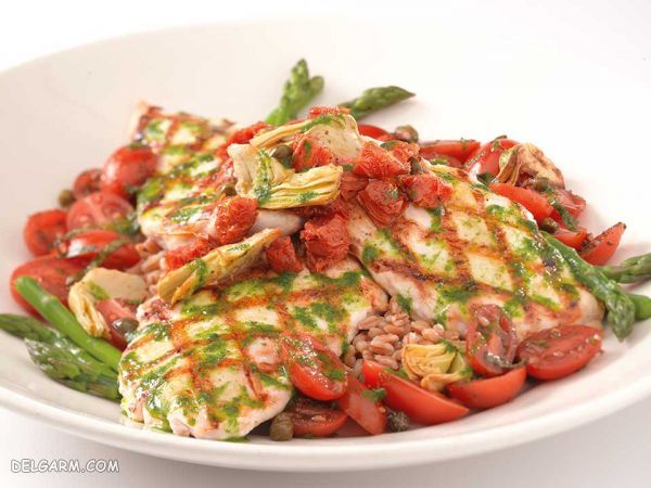 روشی آسان برای پخت خوراک مرغ مکزیکی با مایکروفر + عکس