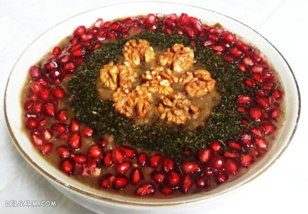 دستور تهیه آش شهرکردی/آش عدس و انار شهرکرد