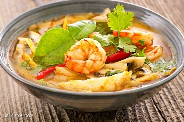 سوپ تام یام غذای محبوب تایلندی با طعمی جادویی + خواص قارچ